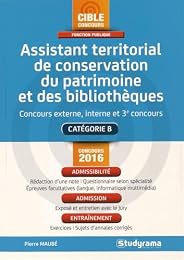 Assistant territorial de conservation du patrimoine et des bibliothèques