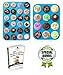 Muffin Pans - Cupcake Pan - Muffin Tin - Cupcake Tin - Silicone Mold Baking Pans - Large Muffin Top Pan 12 cups - Mini Muffin Pan 24 cup - Non Stick Bakeware Molds - Mini Cheesecake Pans