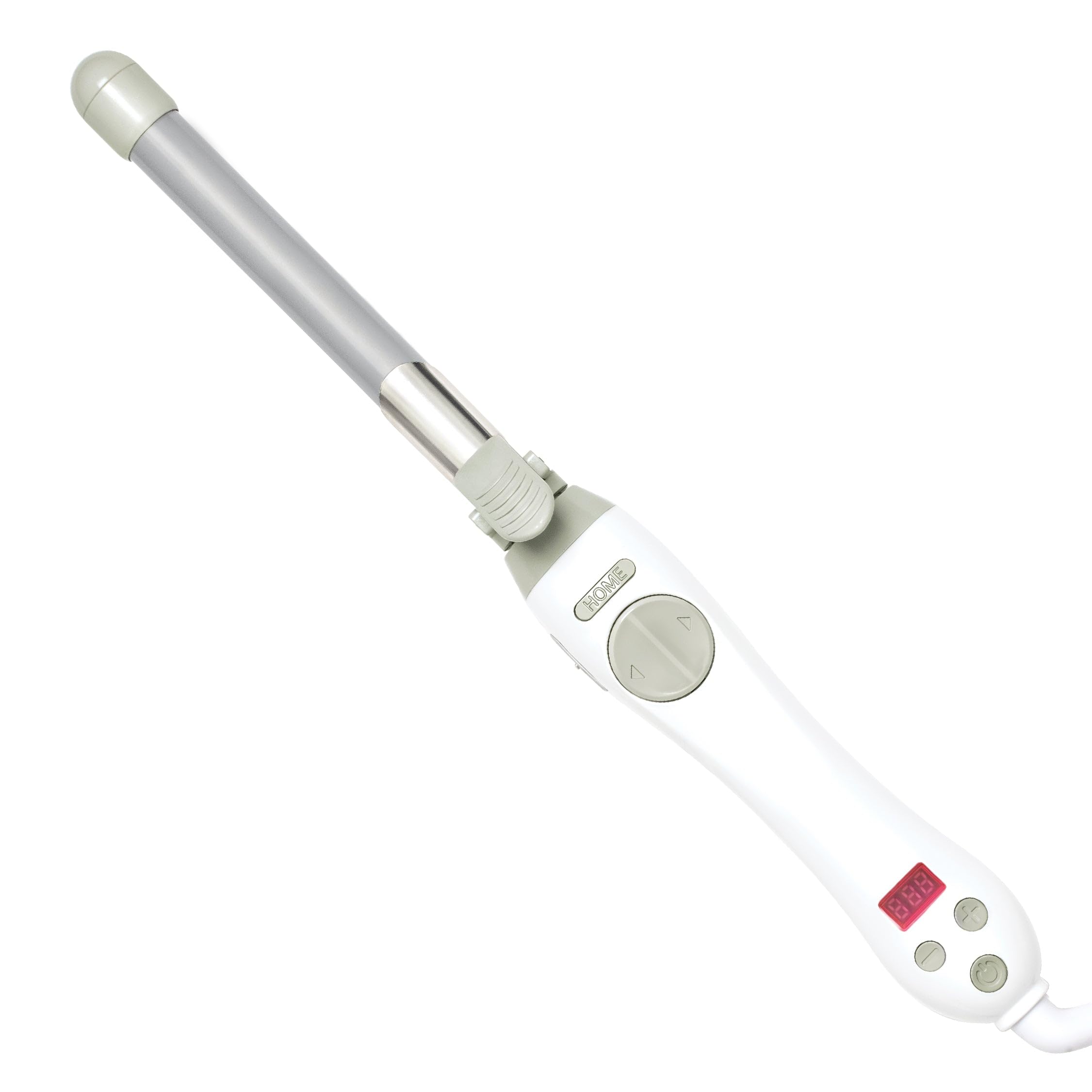 Photo 1 of The Beachwaver Co. Beachwaver S.75 Rotating Curling Iron - White | Automatic 0.75 Inch Ceramic Curling Iron | Auto-Shut Off, Home Button, Travel-Friendly, Dual Voltage | S-Series (DV1139)
