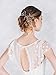 Unicra Handmade Gold Hair Pins for Brides and Flower Girls(pack of 3)