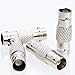 SATMAXIMUM BNC Female to Female Adapter Connector, Coupler for CCTV Security Camera, SDI, HD-SDI, Coax RG6 (10)