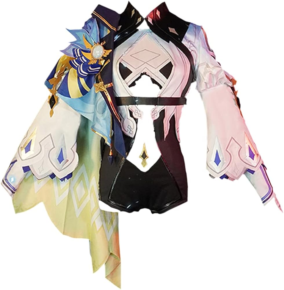 Amazon Com Game Genshin Impact Cosplay Costumes Eula Cosplay Dresses Uniforms Halloween Party Clothing