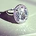 UMODE Jewelry 6 Carat Oval Shaped Stunning Cubic Zirconia CZ Halo Engagement Wedding Ring for Women (9)