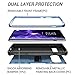 YOUMAKER Case for Galaxy S10+ Plus, Metallic Blue Heavy Duty Protection Full Body Shockproof Slim Fit Without Built-in Screen Protector Cover for Samsung Galaxy S10 Plus 6.4 inch (2019) - Blue/Black