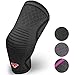 M-Sports D2 Knee Compression Sleeve Sports Support Brace for Exercise, Jogging, Fitness Recovery, Joint Injury and Arthritis Pain Relief to Reduce Swelling (LGray)