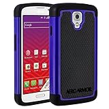 AERO ARMOR Protective Case for LG Volt LS740 - BLUE