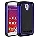 AERO ARMOR Protective Case for LG Volt LS740 - BLUE