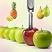 Orblue Premium Apple Corer Tool - Durable Stainless Steel Fruit Core Extractor Tool - Apple Corer Remover, Black