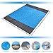 Mikikin Beach Blanket Sand Proof, Beach Mat Sand Free, Oversized Waterproof Quick Drying Ripstop Nylon Compact Sandless Beach Mat Best for Travel, Picnic, Camping, Hiking, Outdoor and Music Festivalsthumb 1