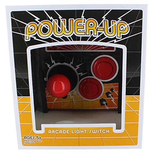 Power-Up Arcade Light Switch Plate Toys & Games, Grown-Up Toys