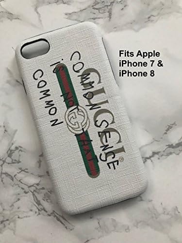 Apple iPhone 7 / iPhone 8 (not Plus size) Faux Leather Designer Cases - Multiple Designs (G6)