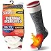 Three street Warm Thermal Socks, Unisex Winter Fur Lined Boot Thick Insulated Heated Socks For Cold Weather
