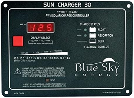 Blue Sky 30 Amp 12 Volt SC30 PWM Solar Panel Charge Controller