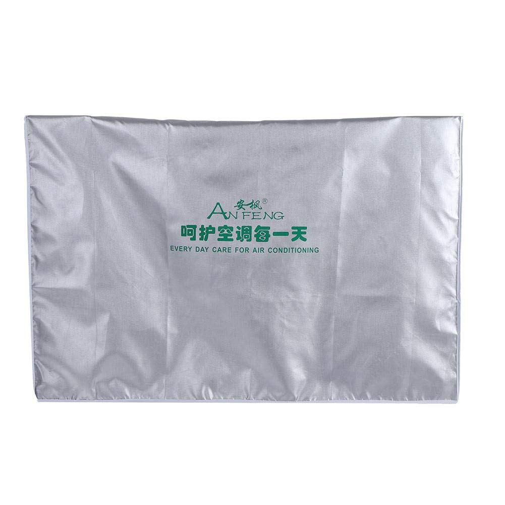 Regun Air Conditioning Dust Cover - Outdoor Air Conditioner Cover Anti-Dust Anti-Snow Waterproof Sunproof for Home(size:1.5p（80 * 26 * 57）)