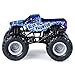 Monster Jam Official Die-Cast 1:64 Scale Double 2 Pack (Blue Thunder, Storm Damage, Grave Digger, Wild Flower)