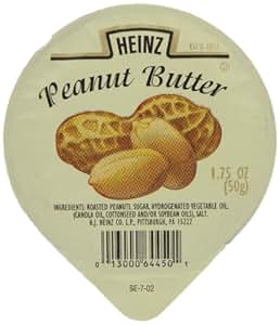 Amazon.com : Heinz Peanut Butter, 1.75-Ounce Dipping Cup ...