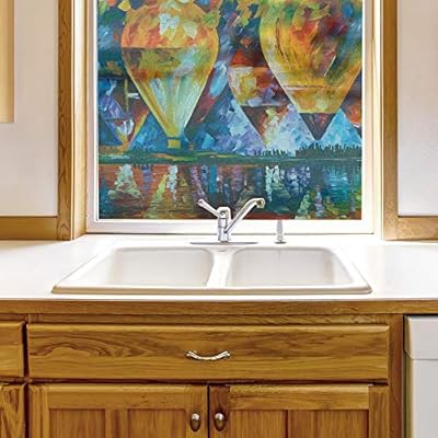 Window Film for Privacy Banksy Style Theme Large...