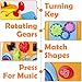 Tractor Trailer - iPlay, iLearn Farm Vehicle Take Apart Toy, Front Loader, Tractor, Excavator, Dump Truck, Digger, Crane Boys toys, Tool Drill, Lights and Sounds Construction Vehicles 5 in 1