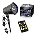 Tepoinn Christmas Laser Lights Waterproof Outdoor IP65 Star Projector with Wireless Remote Control for Seasonal Decoration,Wedding,Home Party,Garden,DJ Disco
