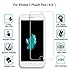 iPhone 7 Plus 8 Plus Screen Protector, Glass Screen Protector for Apple iPhone 8 Plus iPhone 7 Plus [0.2mm Ultra-thin] [Easy-applied Fixture] [10H Hardness HD Clear] Proud-Focus Screen Protector 2PACK