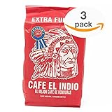 Cafe Molido - Coffee El Indio Extra Fuerte | Ground Strong Coffee From Honduras | 16 individual bags total of 1 ounce each | Guaranteed Best Coffee 100% Customer Satisfaction