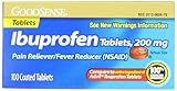 GoodSense Ibuprofen Pain Reliever/Fever Reducer Tablets (NSAID), 200 mg, 100 Count