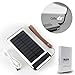 Multifunction Solar Charger,toobeeyoo 3USB Quick2.1A Solar Power Bank,7200mAh Solar Phone Charger with Camp&Atmosphere Light for Cell Phone Tablet Camera