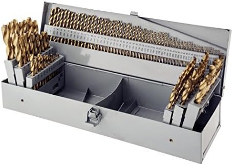 Steelex Plus D1138 115 Piece HSS Tin Drill Bit Set in Index by STEELEX PLUS