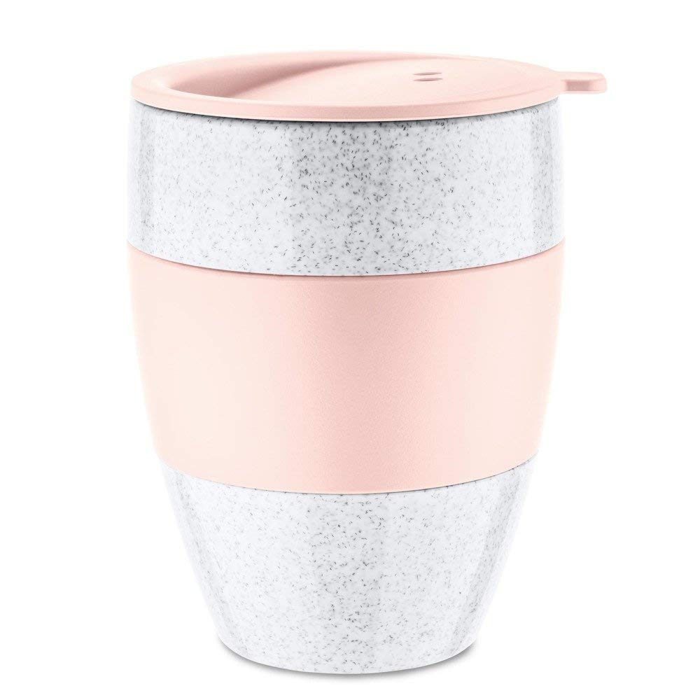 koziol Insulated Cup 400ml Aroma to GO 2.0, Organic Pink