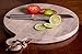 Premium Mango Wood Circular Pizza Cutting Board - 15