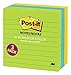 Post-it Notes, 4 in x 4 in, Jaipur Collection Lined, 3 Pads/Pack (675-3AUL)