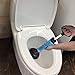 Samshow Toilet Plunger, Powerful Manual Multi Drain Plunger Suitable for Toilets, Bathtubs, Showers(Blue)