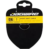 Jagwire Sport Derailleur Cable Slick Galvanized 1.1x3100mm for SRAM/Shimano | Road, Hybrid, Mountain, Cruiser Bike | and Compatible | 3100 mm