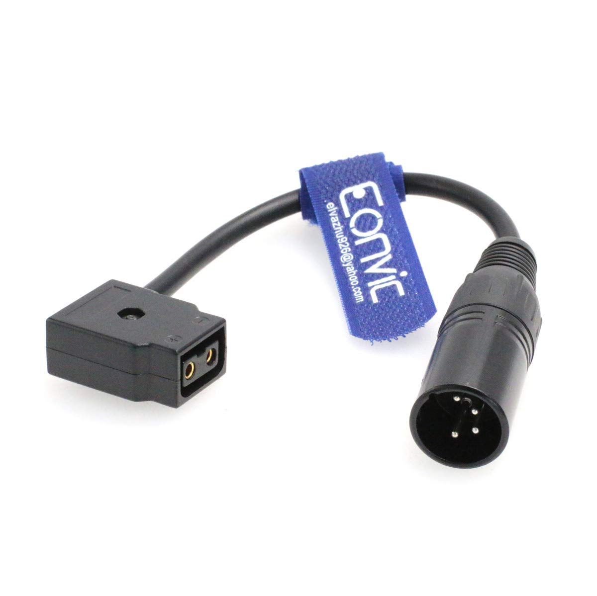Eonvic P-Tap Female To XLR 4Pin Male Adapter Cable 20Cm