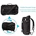 BuyAgain Travel Backpack, 3 in 1 Carry on Backpack 33L Waterproof Hiking Rucksack Traveling Camping Outdoor Backpack Travel Bag for Men Women
