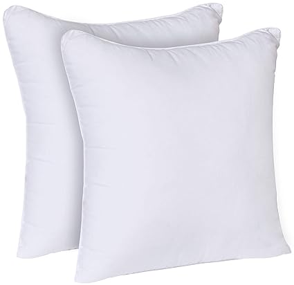 Utopia Bedding Decorative Pillows 2 Pack White Sofa And Bed