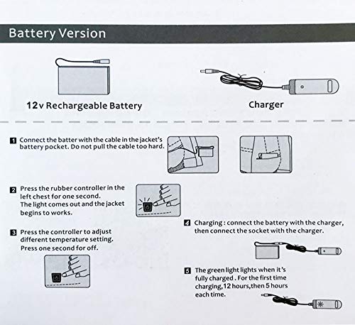 craftsman heated jacket battery