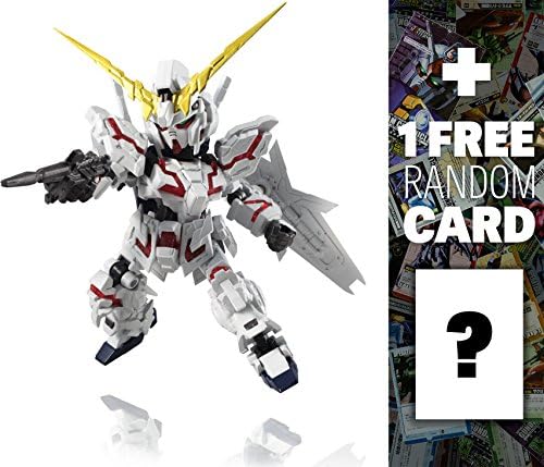 RX-0 Unicorn Gundam (Destroy Mode): Gundam x NXEDGESTYLE Action Figure Series + 1 FREE Official Japanese Gundam Trading Card Bundle (NX-0015)