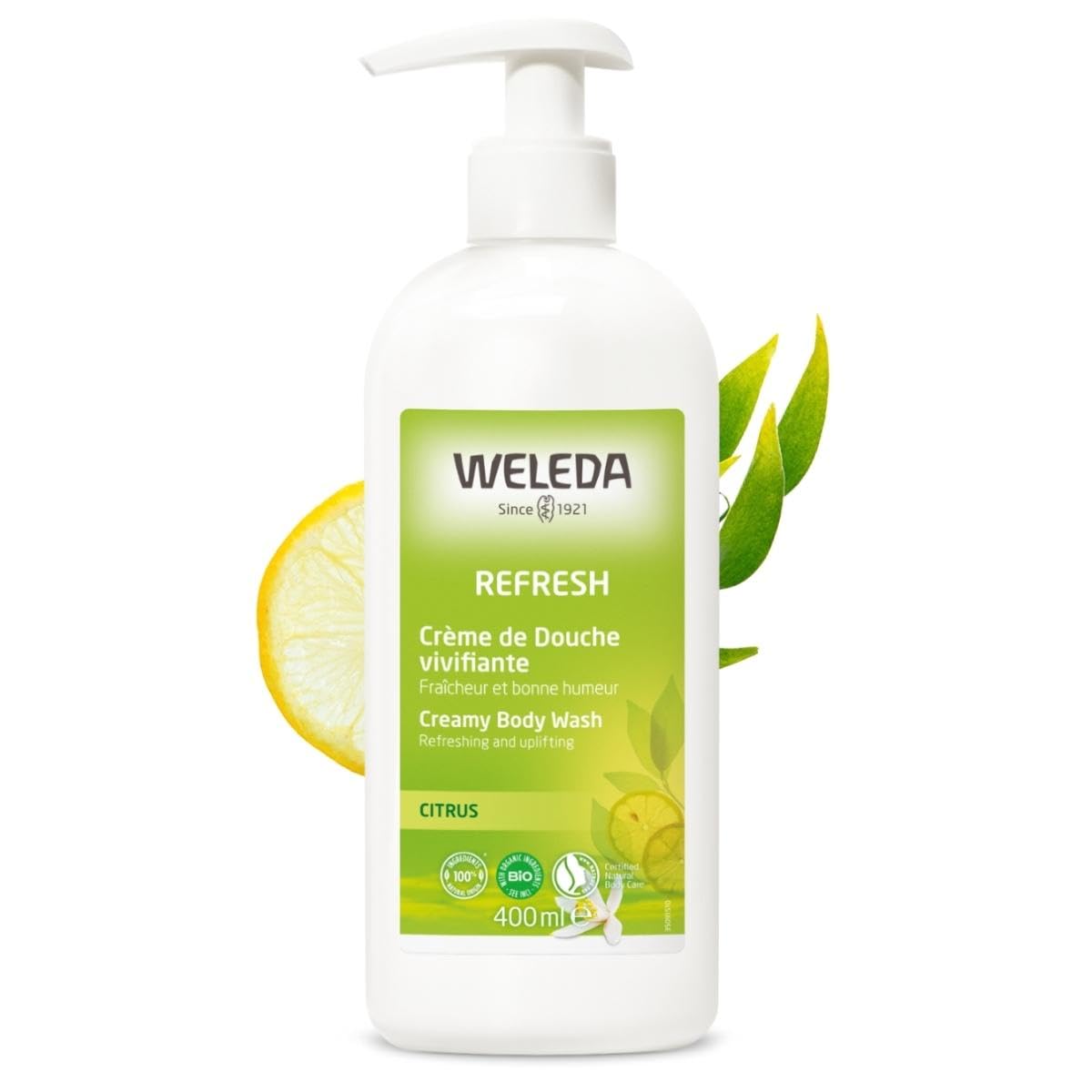 Weleda Invigorating Citrus Shower Cream 400 ml