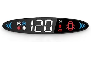 Tesla 2019-2022 Model 3/Model Y Digital Speedometer ，Heads up Display with LCD Displays Speed, Total Mileage, and Battery Dis