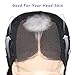 Fave Straight Human Hair Lace Part Wigs within 4x4 Lace Closure for Women 130% Density 16Inch (#1B)