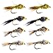 Hare's Ear Nymph Variety Assortment | Fly Fishing for Trout | 8 Flies