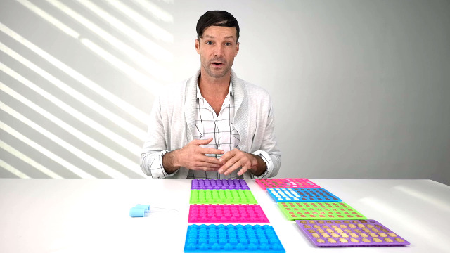 6 Silicone+Candy+Gummy+Bear+Molds