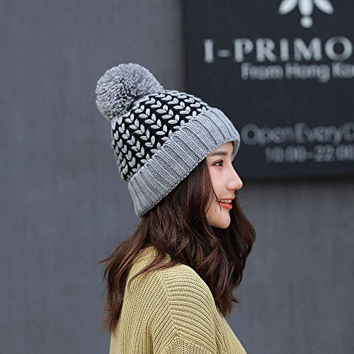 image for Apolonia Adult Women Men Winter Crochet Hat Knit Hat Wheat Hairball Wa