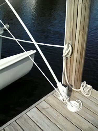 General-Marine-Products-Mooring-Whip-small-or-large-boats-14-foot-solid-poles-deck-mounted