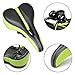 Fanzbike Cushion Gel Bicycle Bike Seat for Men - Comfortable Bike Saddle - Comfort for Road Racing,Mountain Bike,Touring,Commuting,Triathlon,Indoor Cycling