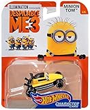 DieCast Hot Wheels Despicable Me 3 Minion Tom Character Car #4/6