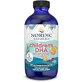 Nordic Naturals Children’s DHA, Strawberry - 8 oz for Kids - 530 mg Omega-3 with EPA & DHA - Brain Development & Function - Non-GMO - 96 Servings