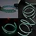 iPhone Cables,AoLiPlus Visible Flowing EL Light LED Lightning to USB Cable 8-Pin Data Sync Cord for iPhone 7/7 Plus/ 6/ 6 Plus/ 6s/ 6s Plus /5/5s/SE iPad/iPod/Beats Pill+ and More,1.2M(Green)