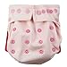 Bumkins Cloth Diaper Snap All-In-One (AIO) or Pocket with Cape, 7-28lbs, DC Comics Superman Pink